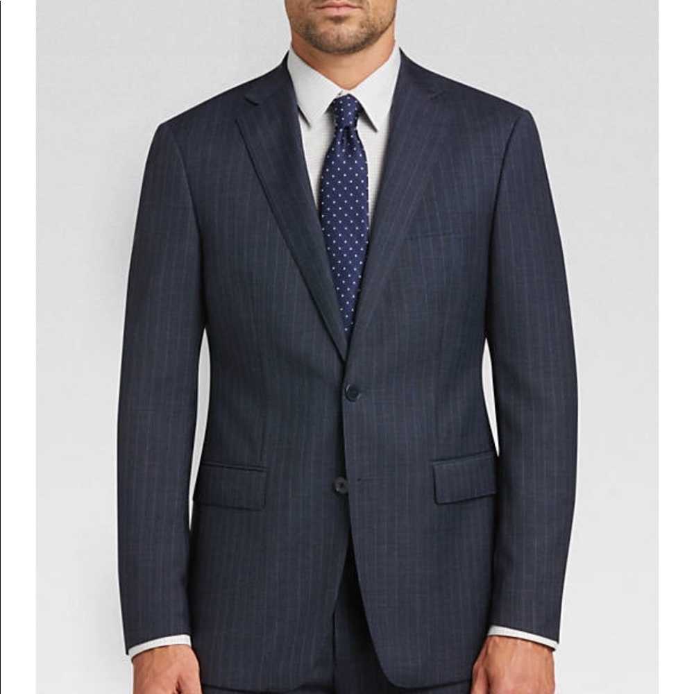 BRAND NEW over 50% OFF CALVIN KLEIN slim fit suit